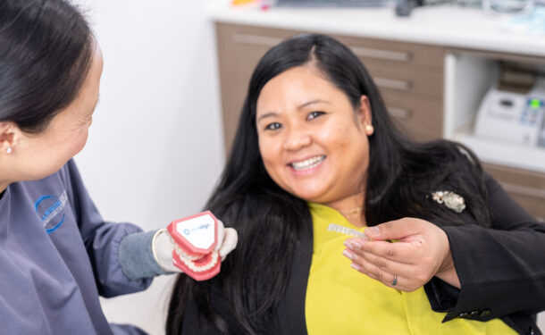 Rawson Dental patient with Invisalign Treatment from Dr. Tracy Le